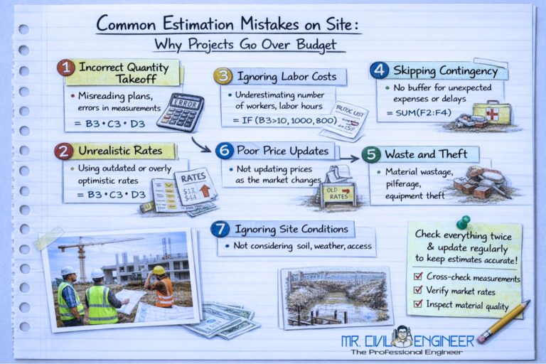 Common Estimation Mistakes on Site: Why Projects Go Over Budget