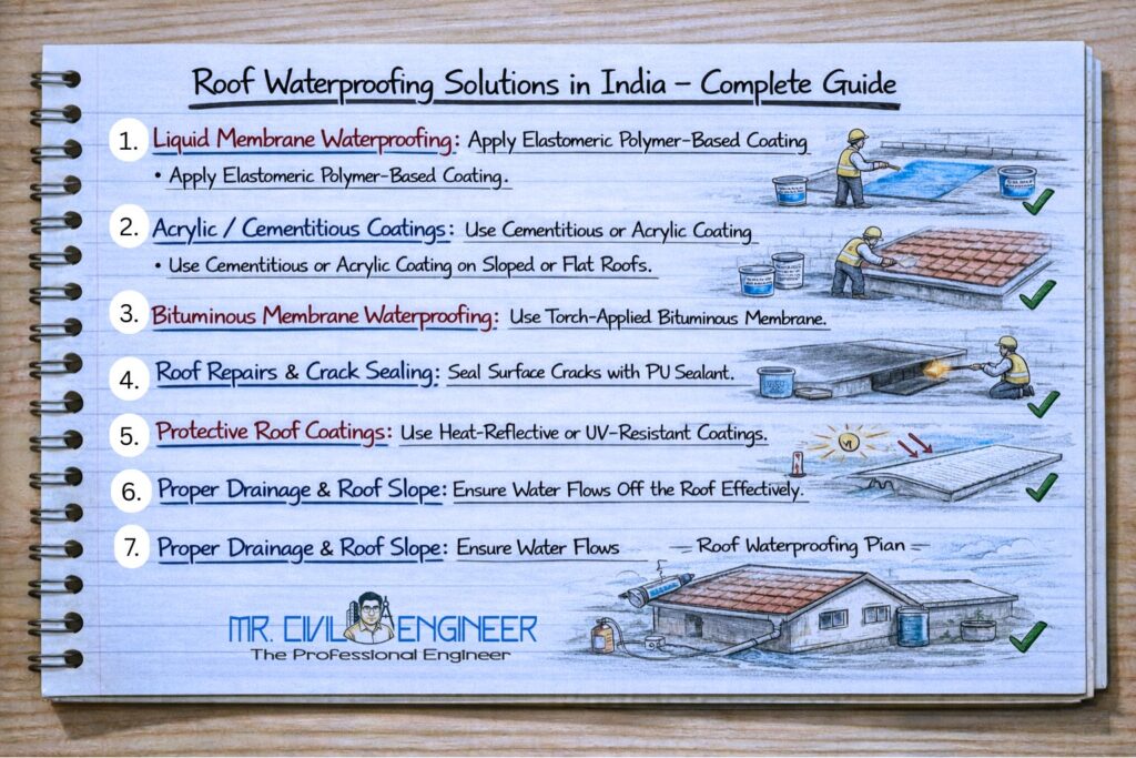 Roof Waterproofing Solutions in India – Complete Guide