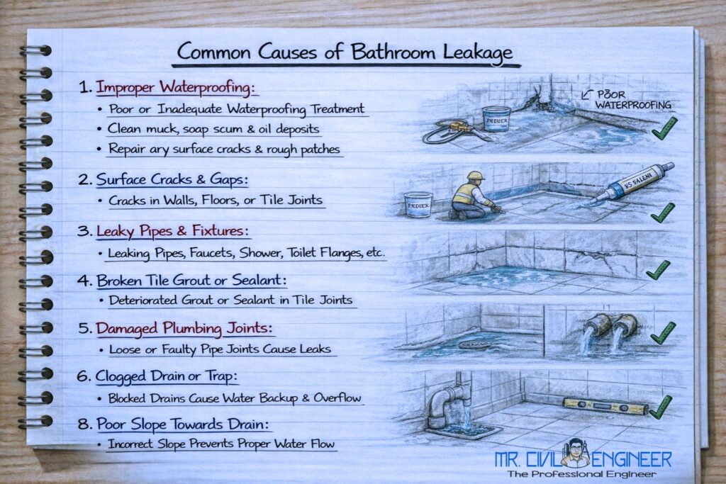 Bathroom Waterproofing – Step-by-Step Complete Guide