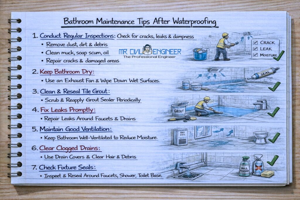 Bathroom Waterproofing – Step-by-Step Complete Guide